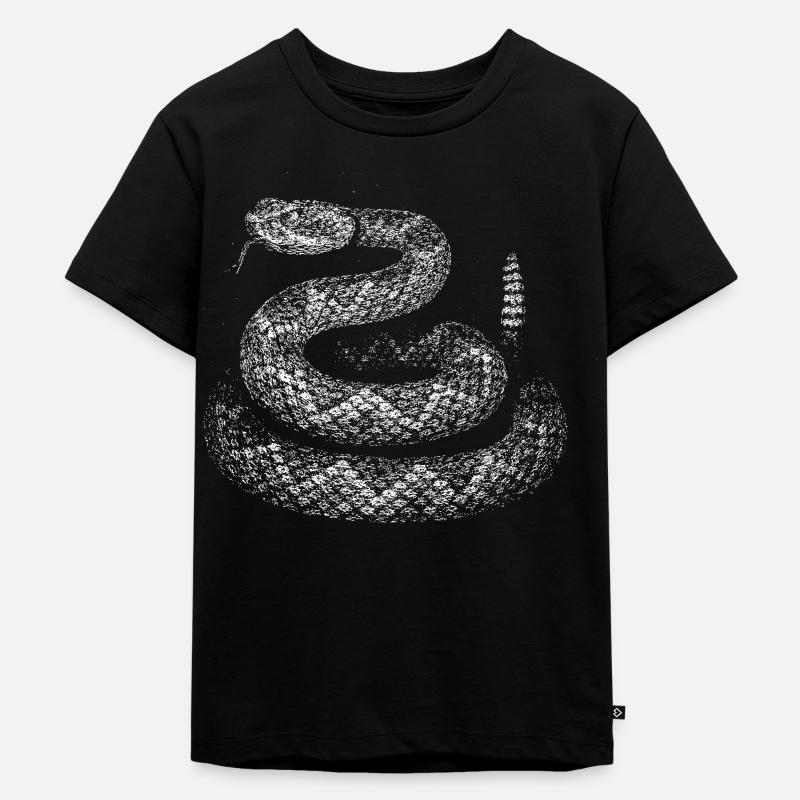 Serpent - T-shirt Premium bio Enfant - noir