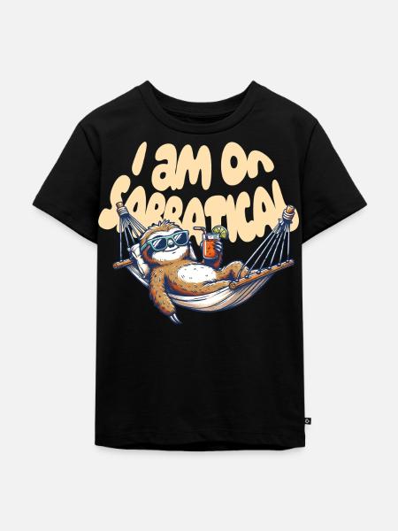 on Sabbatical - Kinder Premium Bio T-Shirt - Schwarz