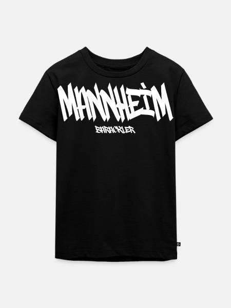 mannheim_barackler - Kinder Premium Bio T-Shirt - Schwarz
