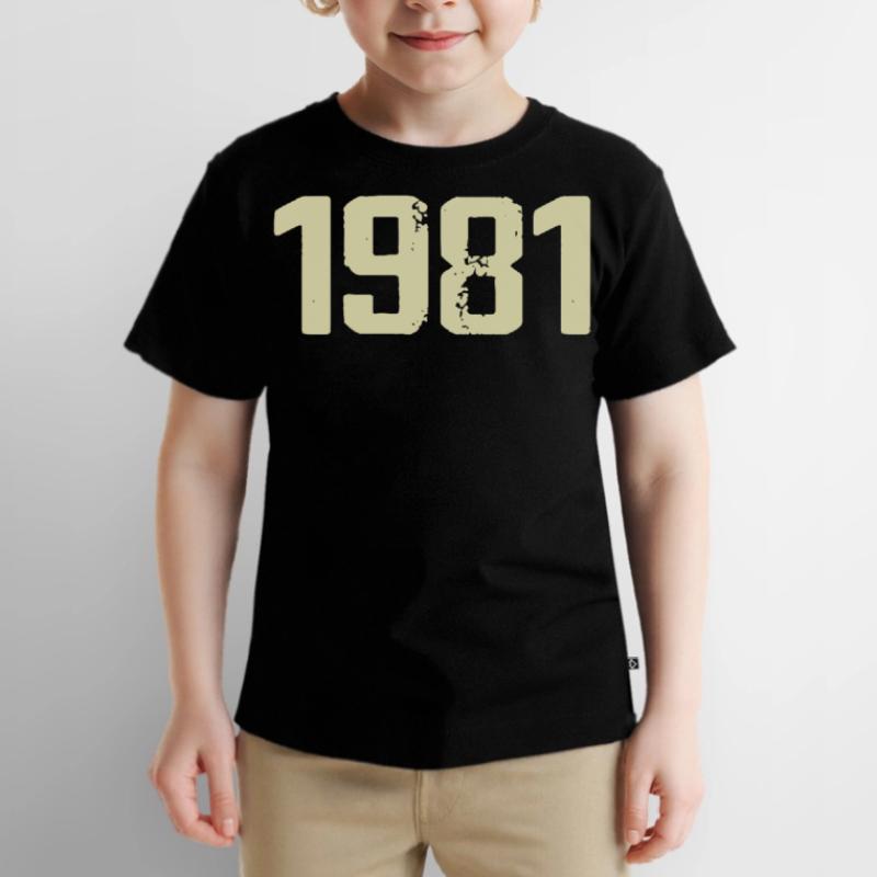 Jubilee 1981 Kids Premium Organic T-Shirt