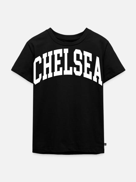 Chelsea - Kinder Premium Bio T-Shirt - Schwarz