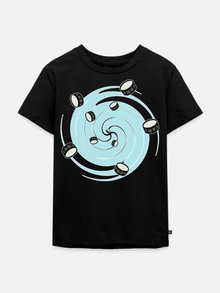 Trommelwirbel zweideutig Witz - Kinder Premium Bio T-Shirt - Schwarz