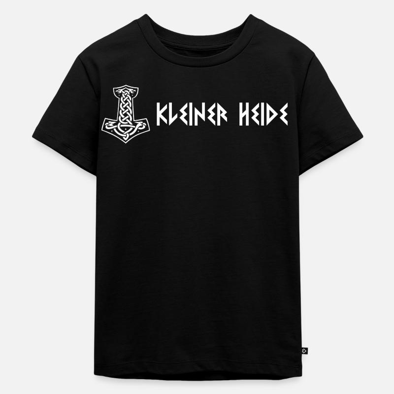 Kleiner Heide - Kinder Premium Bio T-Shirt - Schwarz