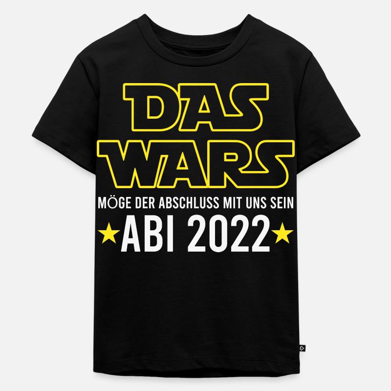 Abi 2022 - Kinder Premium Bio T-Shirt - Schwarz
