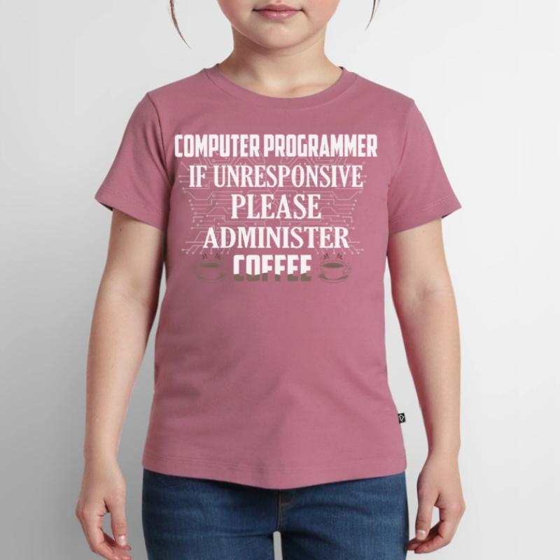 Computer Programmer Coding Software Kinder Premium Bio T-Shirt