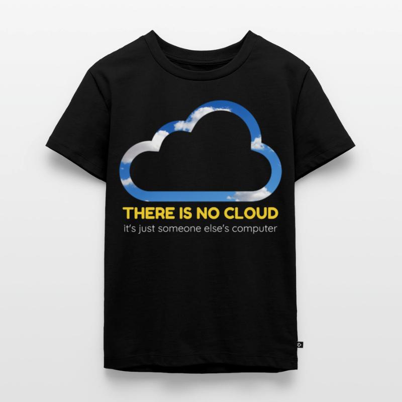 Cloud Computing Gift for Software Developers Kids Premium Organic T-Shirt