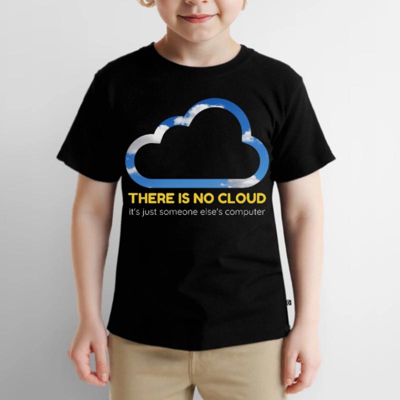 Cloud Computing Gift for Software Developers Kids Premium Organic T-Shirt