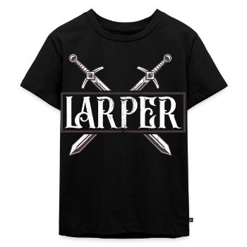 Jeu de rôle en action LARPER - T-shirt Premium bio Enfant - noir - Devant - Mikhail (115cm)
