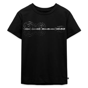 Musique Côte de la mer du Nord - T-shirt Premium bio Enfant - noir - Devant - Mikhail (115cm)