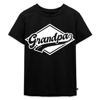 Grand-père Grand-père Opi Grand-père Grand-père disant - T-shirt Premium bio Enfant - noir - Devant - Mikhail (115cm)