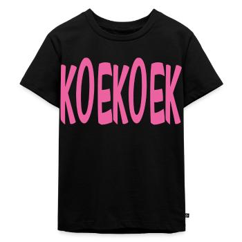 Coucou rose/rose - T-shirt Premium bio Enfant - noir - Devant - Mikhail (115cm)