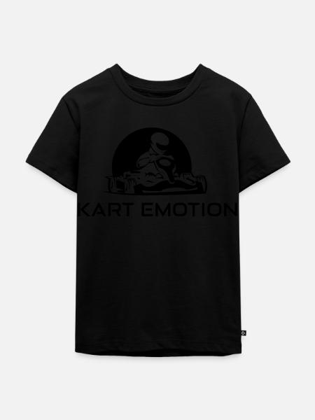 Kart Emotion - Kinder Premium Bio T-Shirt - Schwarz