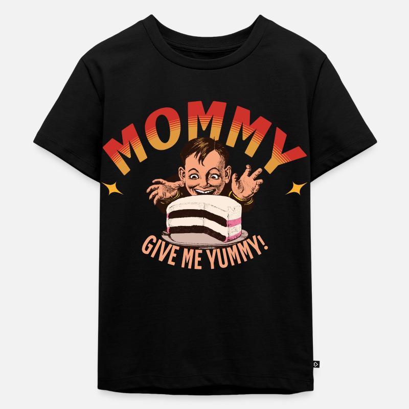 Mamma, deilig! - Premium økologisk T-skjorte for barn - svart