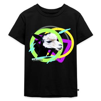 ALpa by Acryl Gallery & Design - Kids Premium Organic T-Shirt - black - Front - Mikhail (115cm)