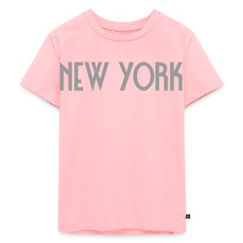 New York - T-shirt Premium bio Enfant - rose - Devant - AI Model Kid Female (0cm)