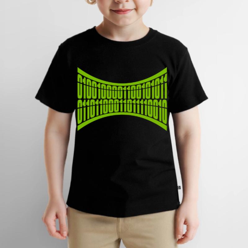 Binary Code Program Language Kids Premium Organic T-Shirt