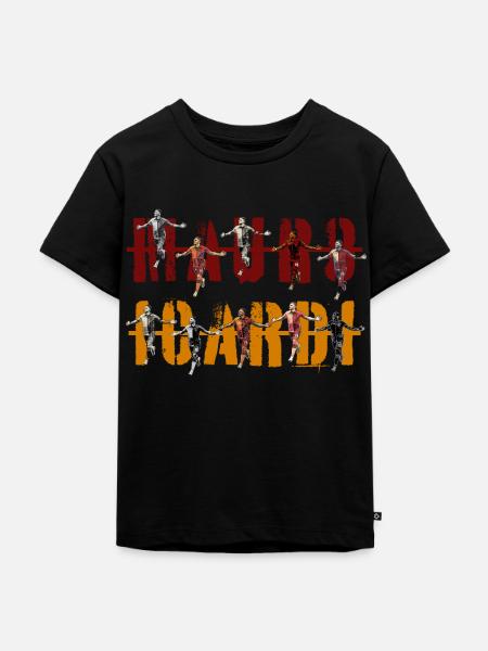 Mauro icardi - Kinder Premium Bio T-Shirt - Schwarz