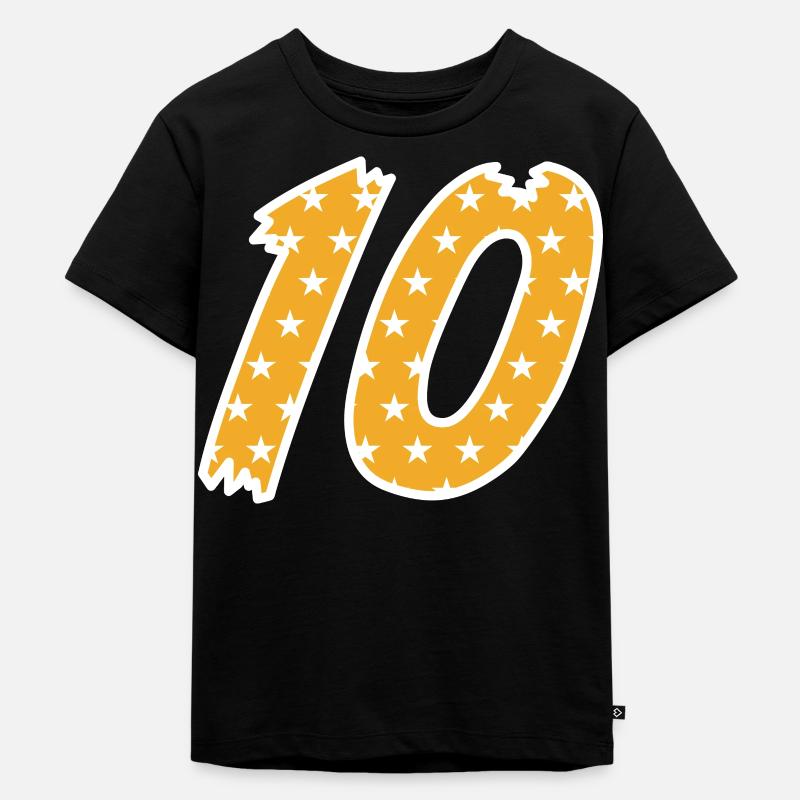 Dix - T-shirt Premium bio Enfant - noir