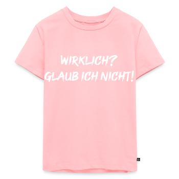Vraiment ? Je n’y crois pas! - T-shirt Premium bio Enfant - rose - Devant - AI Model Kid Female (0cm)