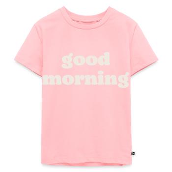 Bonjour - T-shirt Premium bio Enfant - rose - Devant - AI Model Kid Female (0cm)