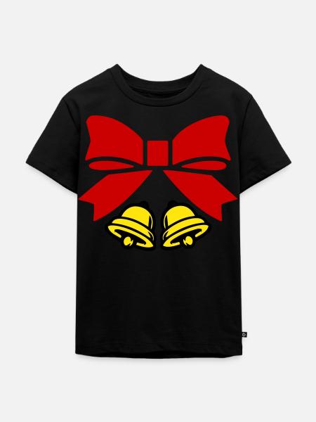 glocken - Kinder Premium Bio T-Shirt - Schwarz