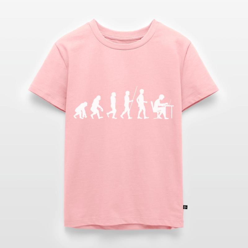 Programmierer Evolution Informatik Student code Kinder Premium Bio T-Shirt