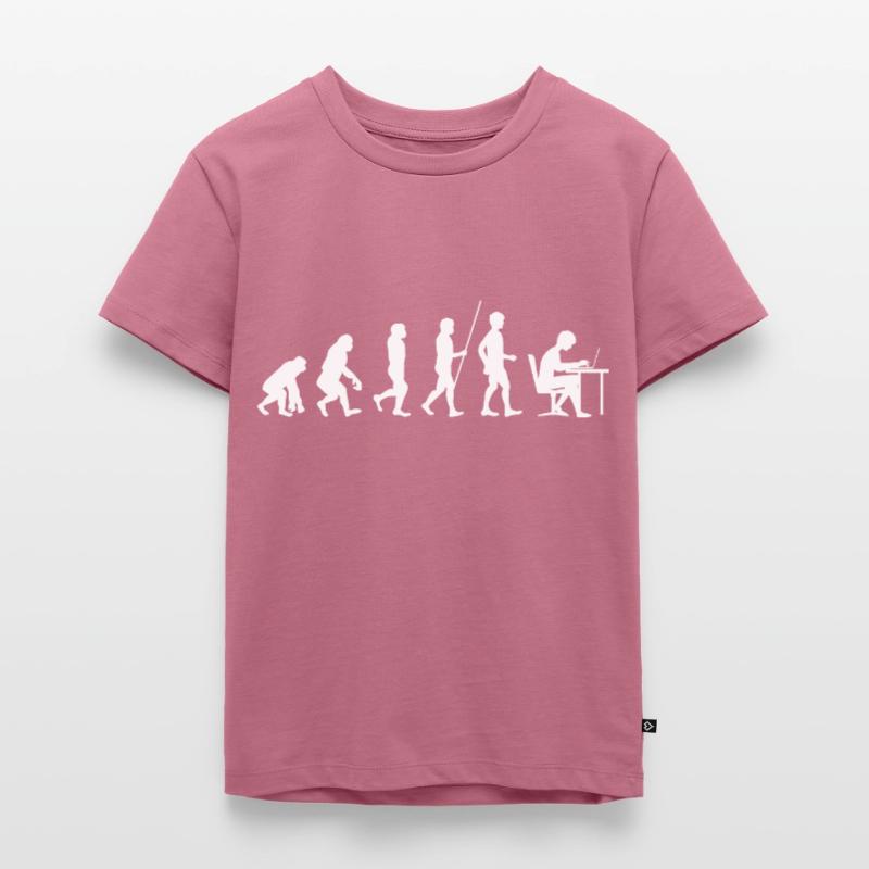 Programmierer Evolution Informatik Student code Kinder Premium Bio T-Shirt