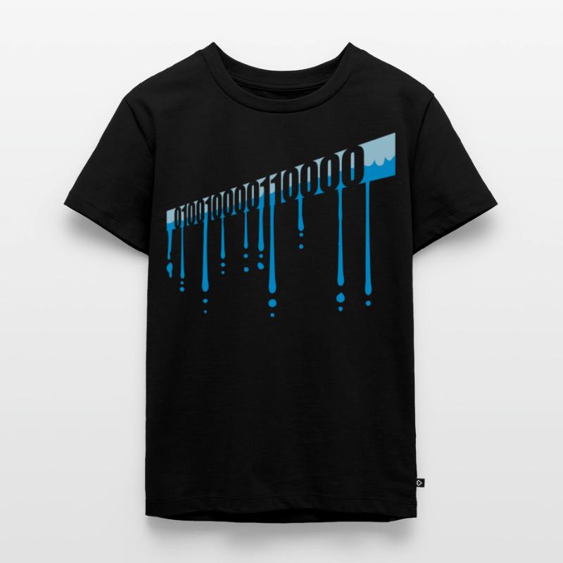 Binary Code Program Language Kids Premium Organic T-Shirt