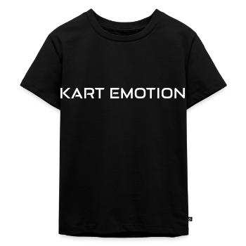 Kart Emotion - Kinder Premium Bio T-Shirt - Schwarz - Vorne - Mikhail (115cm)