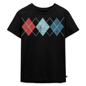 Rockabilly Retro Style - Kinder Premium Bio T-Shirt - Schwarz - Vorne - Mikhail (115cm)