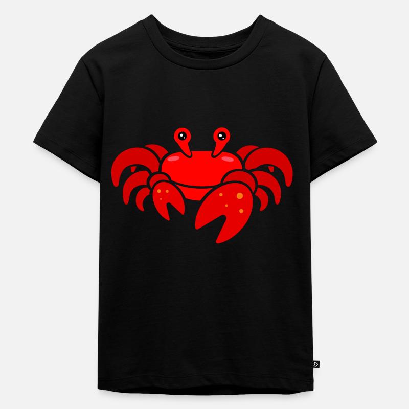 crabe - T-shirt Premium bio Enfant - noir