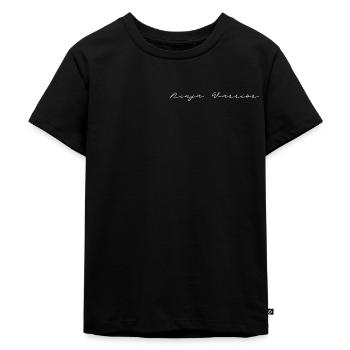 Ninja Warrior - Kinder Premium Bio T-Shirt - Schwarz - Vorne - Mikhail (115cm)
