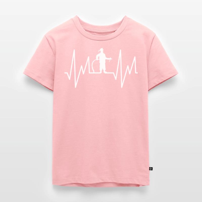 Firefighter Fire Fire pompier Evolution T-shirt Premium bio Enfant