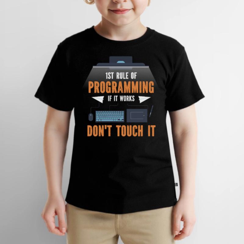 Programmer Programming Code Computer Kids Premium Organic T-Shirt