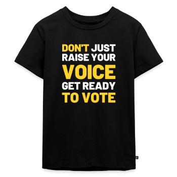 Vote politique parti Justice gouvernement - T-shirt Premium bio Enfant - noir - Devant - Mikhail (115cm)