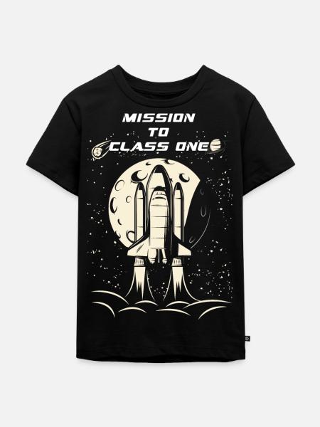 Einschulung - Kinder Premium Bio T-Shirt - Schwarz