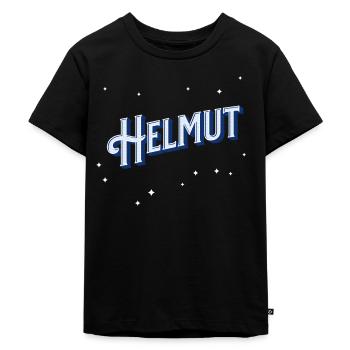Helmut Name personalized - Kids Premium Organic T-Shirt - black - Front - Mikhail (115cm)