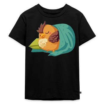 Hühnerzüchter Hühnerflüsterer Nutztier - Kinder Premium Bio T-Shirt - Schwarz - Vorne - Mikhail (115cm)