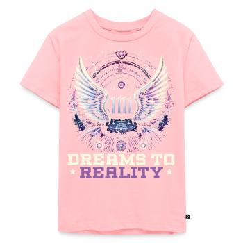 Engelszahl Spirituelle Begleitung Numerologie - Kinder Premium Bio T-Shirt - Rosa - Vorne - AI Model Kid Female (0cm)