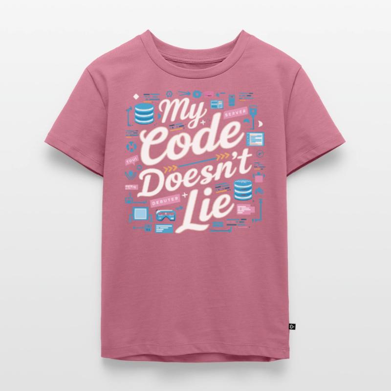 Backend-Entwickler Programmierung Softwareprogrammierer Kinder Premium Bio T-Shirt