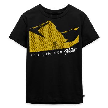 VTT - JE SUIS LE MOTEUR - T-shirt Premium bio Enfant - noir - Devant - Mikhail (115cm)