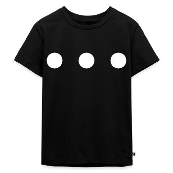 Trois points - T-shirt Premium bio Enfant - noir - Devant - Mikhail (115cm)