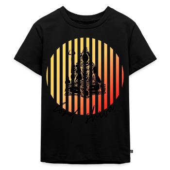 Shiva Lord Hindouisme Yoga Yogi Inde - T-shirt Premium bio Enfant - noir - Devant - Mikhail (115cm)