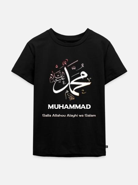 MUHAMMAD - Kinder Premium Bio T-Shirt - Schwarz