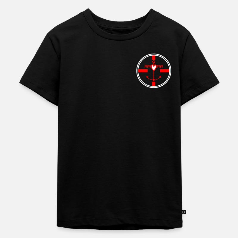 Blutanker - Kinder Premium Bio T-Shirt - Schwarz