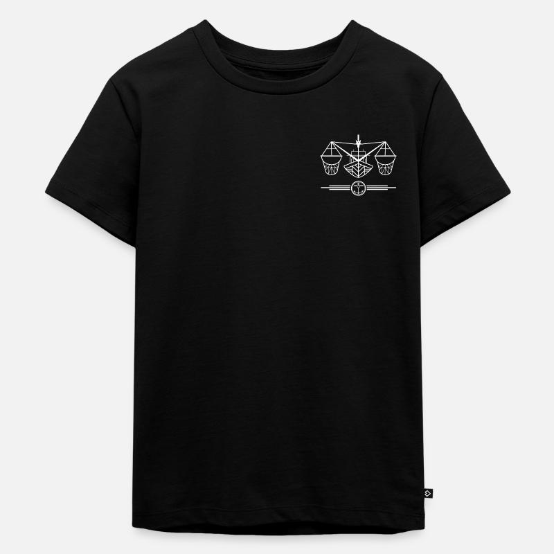 Kutterfriese - Zu Hause hinterm Deich - Kinder Premium Bio T-Shirt - Schwarz