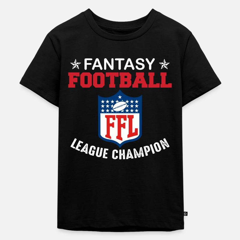 FFL - Kinder Premium Bio T-Shirt - Schwarz