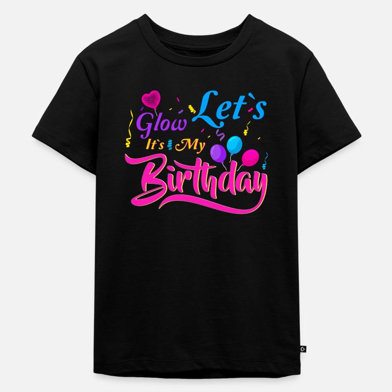Allons, c'est mon anniversaire - T-shirt Premium bio Enfant - noir