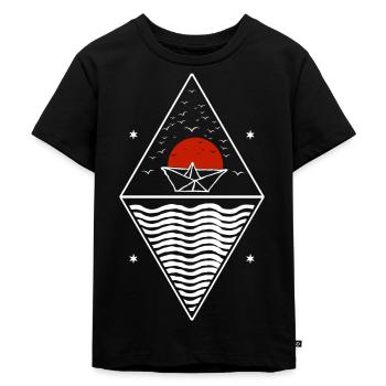 Sea Gift - Espèces de moules - T-shirt Premium bio Enfant - noir - Devant - Mikhail (115cm)