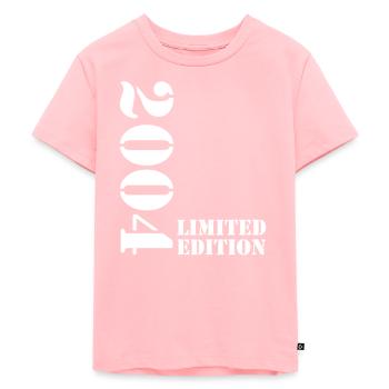 2004 Édition Limitée Anniversaire Cadeau Femme Mari - T-shirt Premium bio Enfant - rose - Devant - AI Model Kid Female (0cm)